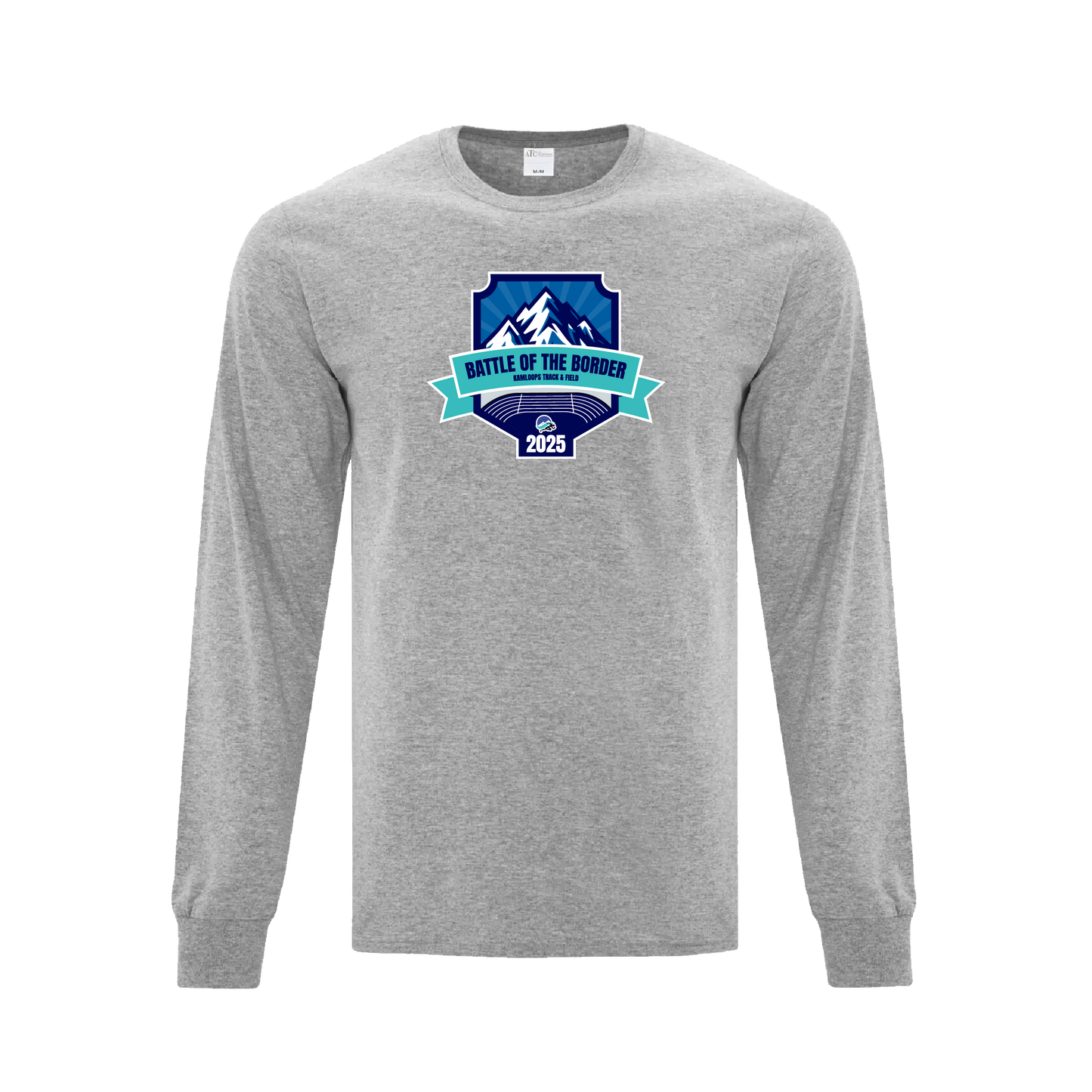 Battle Of The Border 2025 Adult Long Sleeve Shirt - Heather Grey