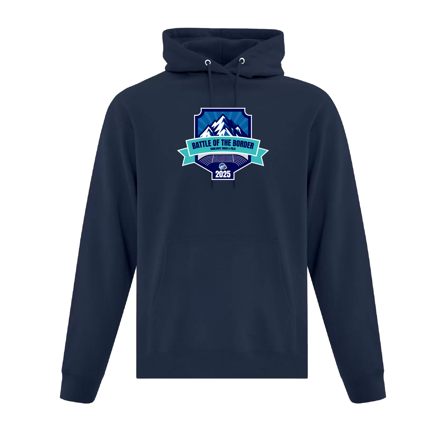 Battle Of The Border 2025 Adult Hoodie - Navy