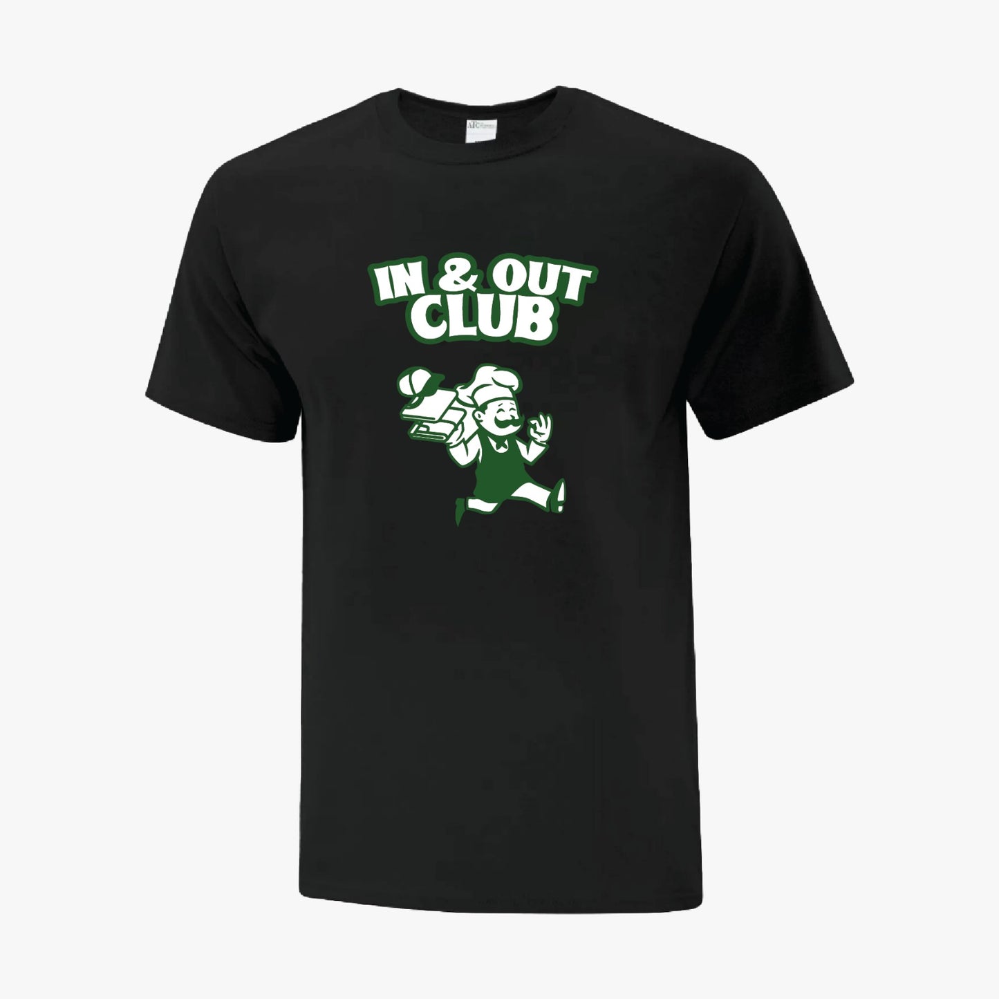 In & Out Club | Adult Shirt - Black