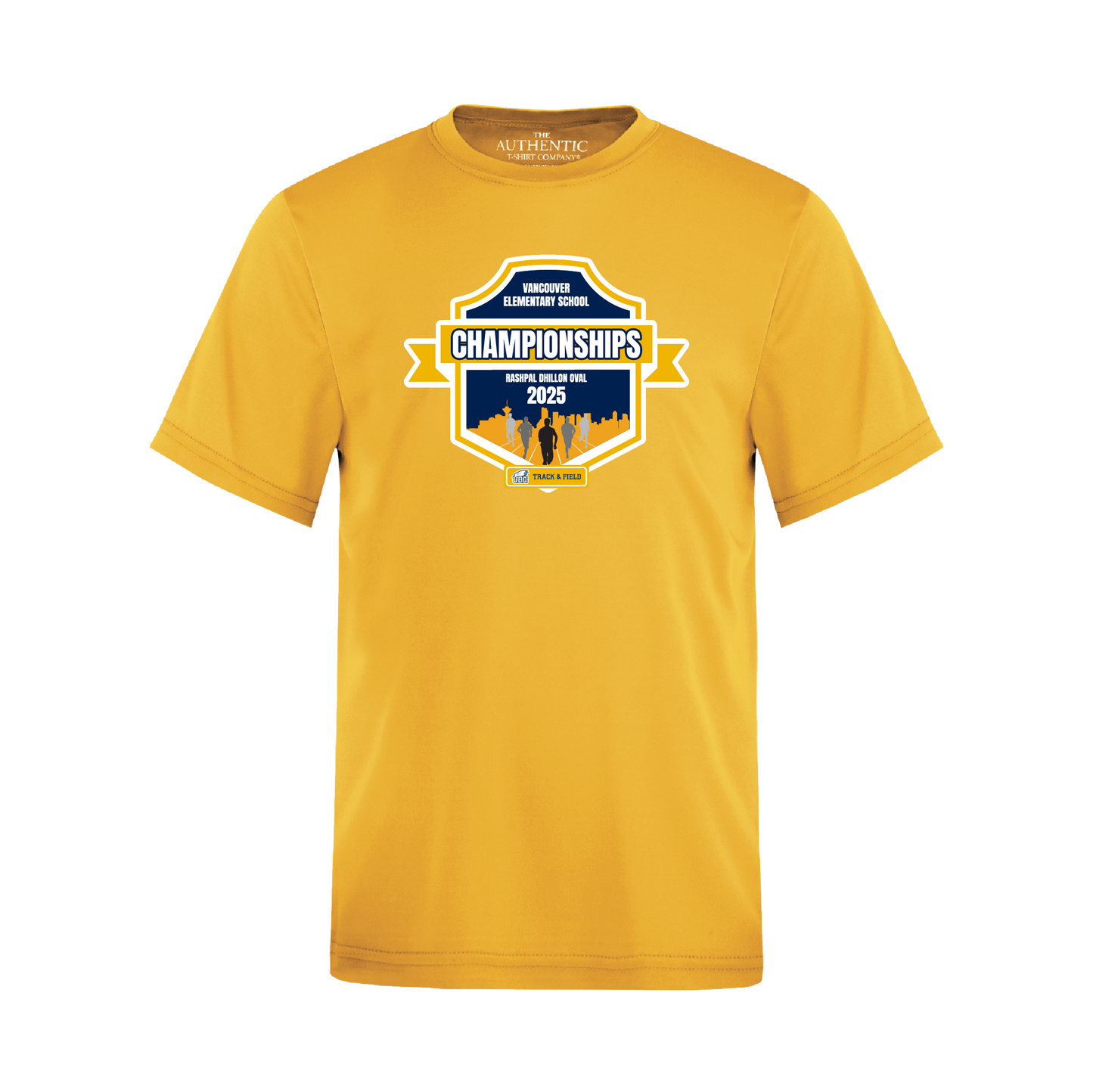 VESC 2025 Youth Athletic Shirt - Gold